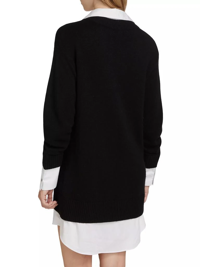 Cinq à Sept Santina Brooch Sweater Minidress 5