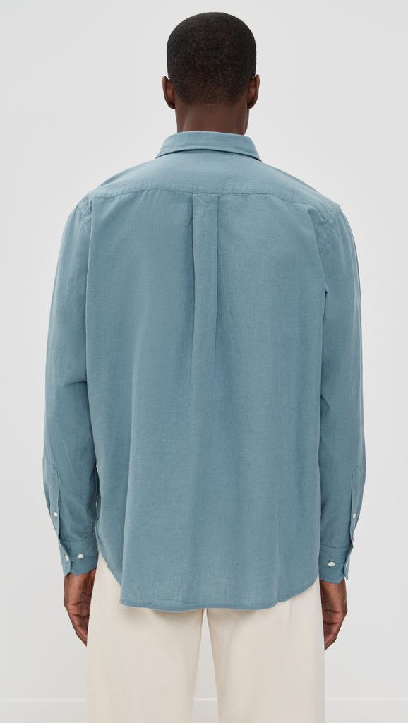 Norse Projects Algot Relaxed Cotton Linen Shirt
