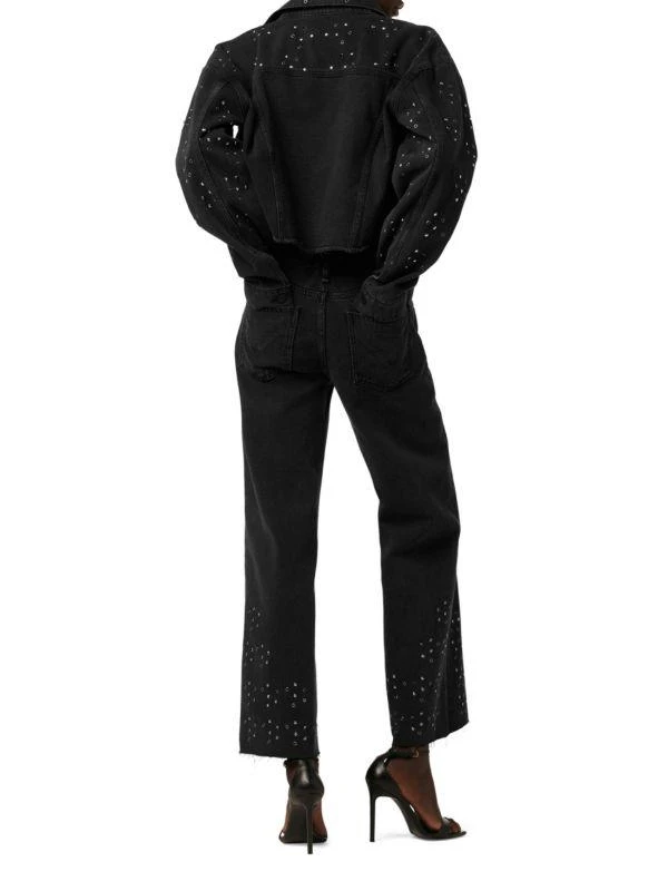 Hudson Rosie High Rise Wide Leg Ankle Jeans 2