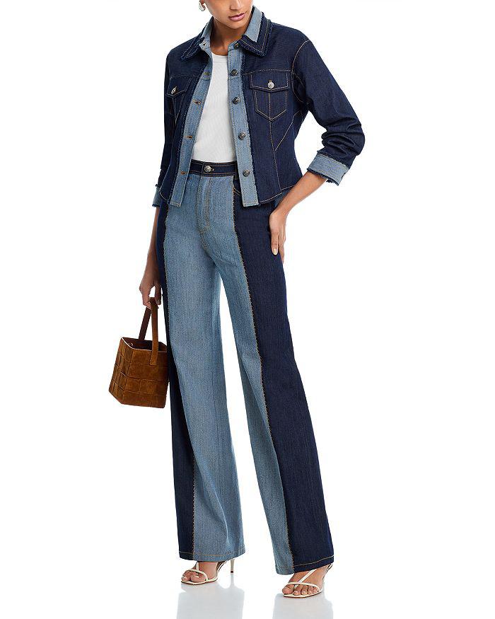 Cinq à Sept Canyon Cropped Scrunched Jacket