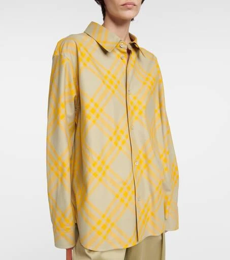 Burberry Check cotton shirt 6