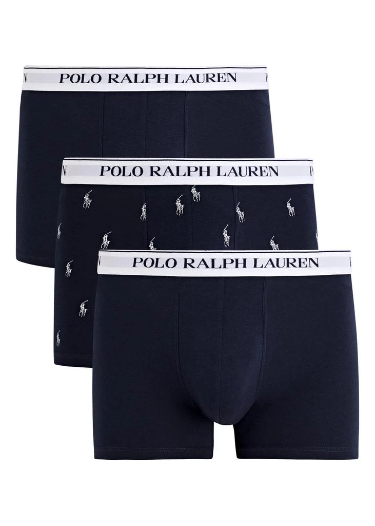 Ralph Lauren Logo stretch-cotton trunks - set of three  1