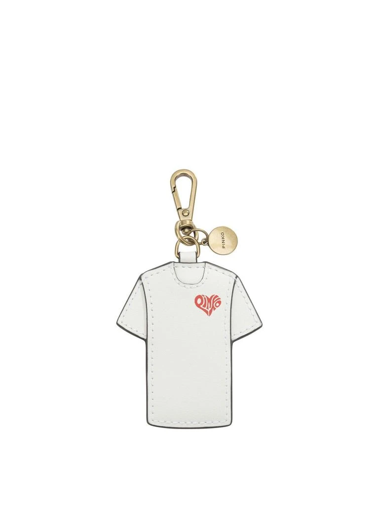 PINKO Pinko Printed T-Shirt Charm Keyring 1