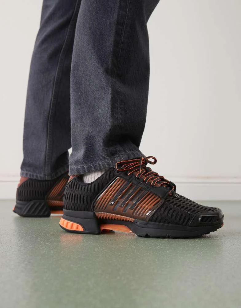 Adidas adidas Originals Climacool trainers in black and orange