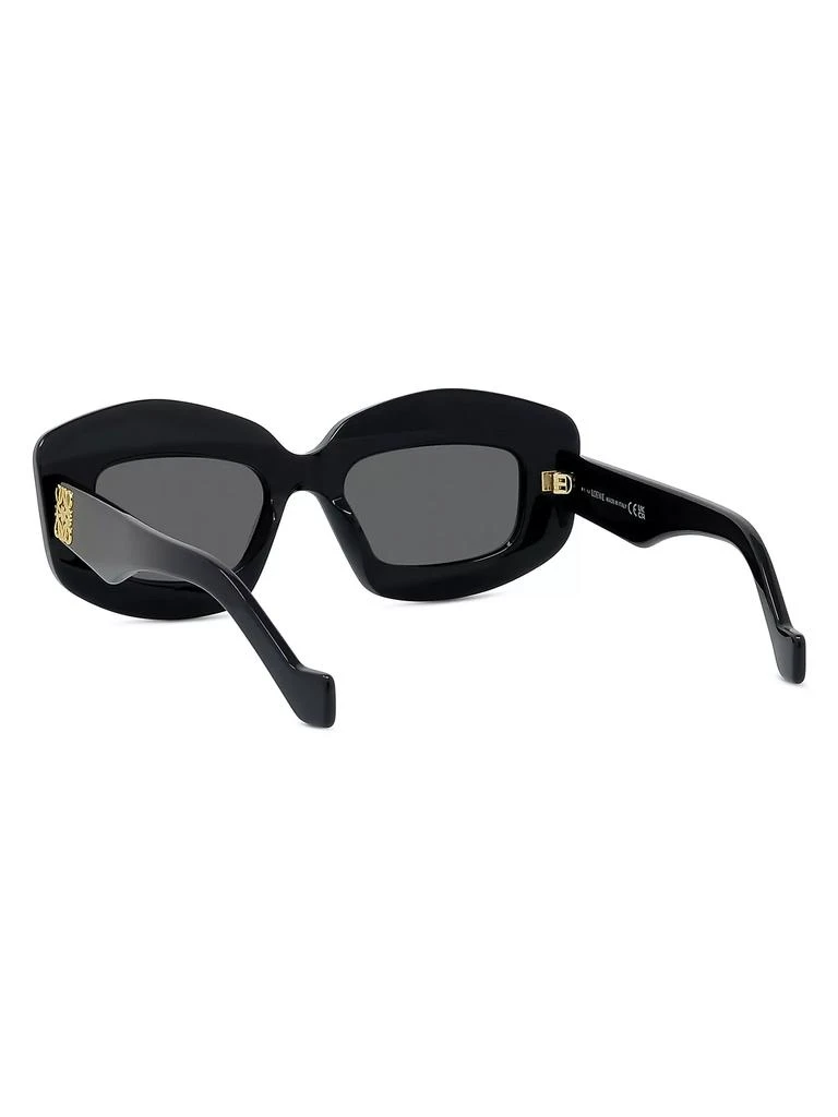 Loewe Chunky Anagram 49MM Rectangular Sunglasses 5