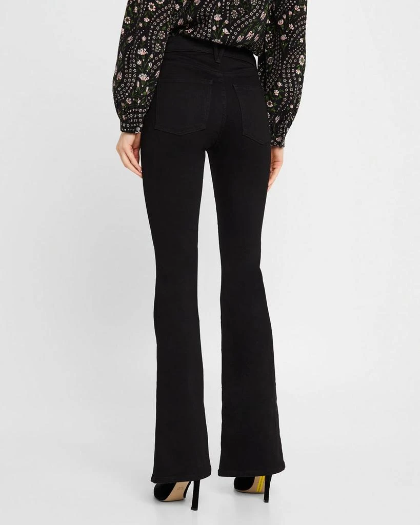 VERONICA BEARD Beverly High-Rise Skinny Flare Jeans 3