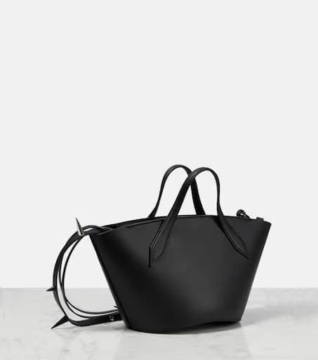 Acne Studios Leather shoulder bag 4