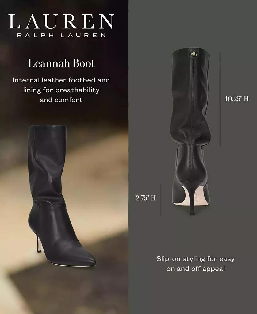 Ralph Lauren Women's Leanna Dress Boots 6