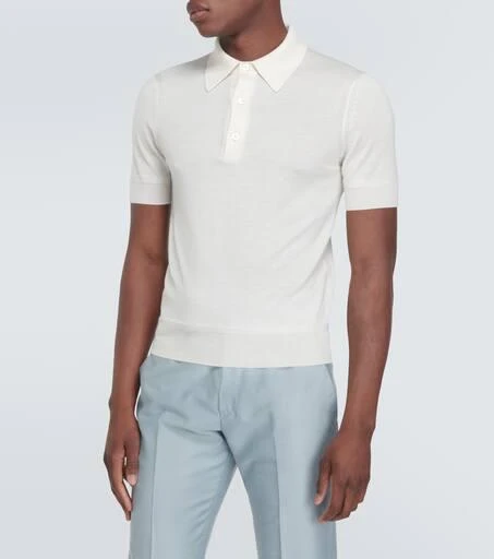 Tom Ford Cashmere and silk polo shirt 3
