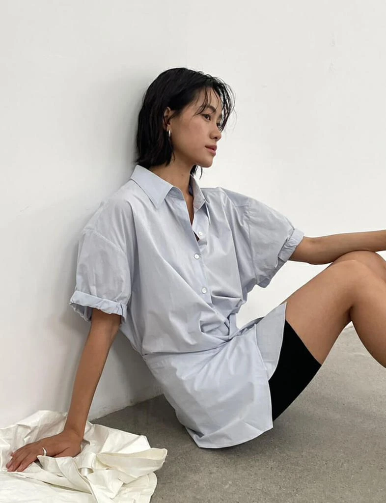 Pixie Market Rolled Sleeve layered Shirt -PREORDER 6