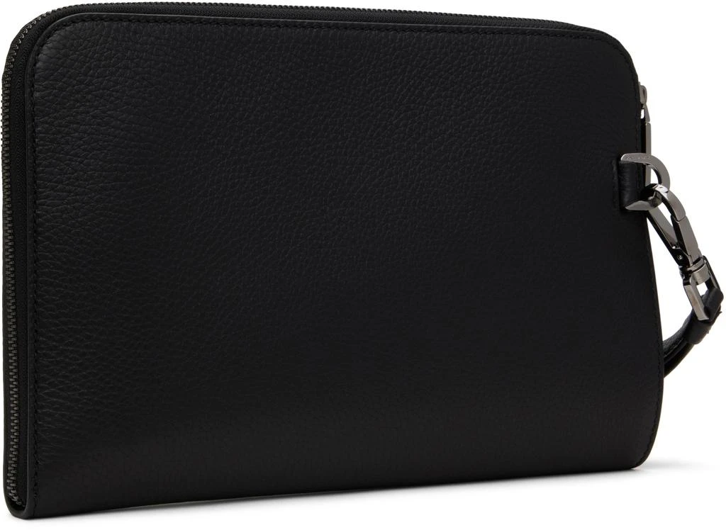 Dolce & Gabbana Black Medium Deerskin Pouch 3