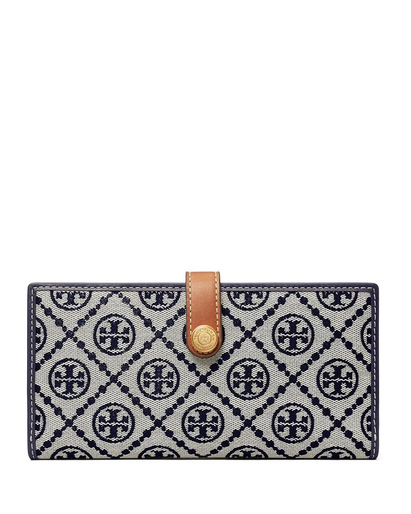 Tory Burch T Monogram Slim Zip Wallet 1