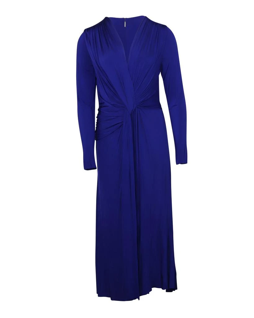 Jason Wu Collection Butterfly Twist Drape Dress in Blue Viscose 1