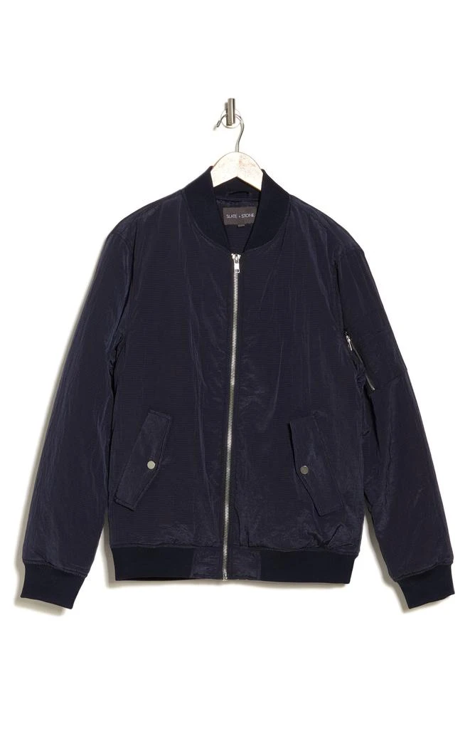 Slate & Stone Ripstop Nylon Bomber Jacket 3