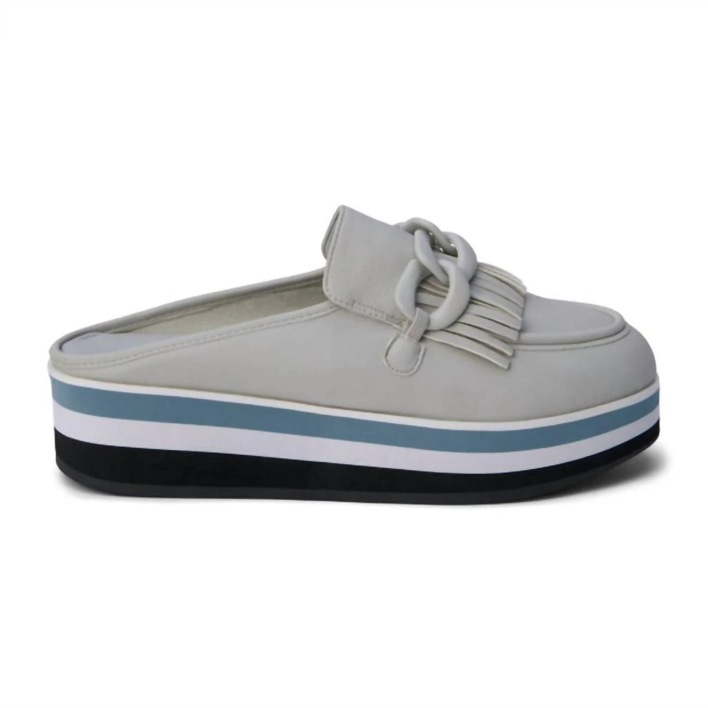 Matisse Women's Maren Platform Mule In Light Grey 1