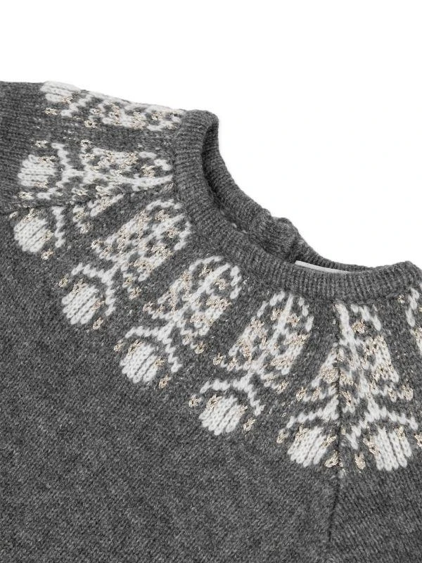 Tartine et Chocolat Baby Girl's Fair Isle-Inspired Sweaterdress 3