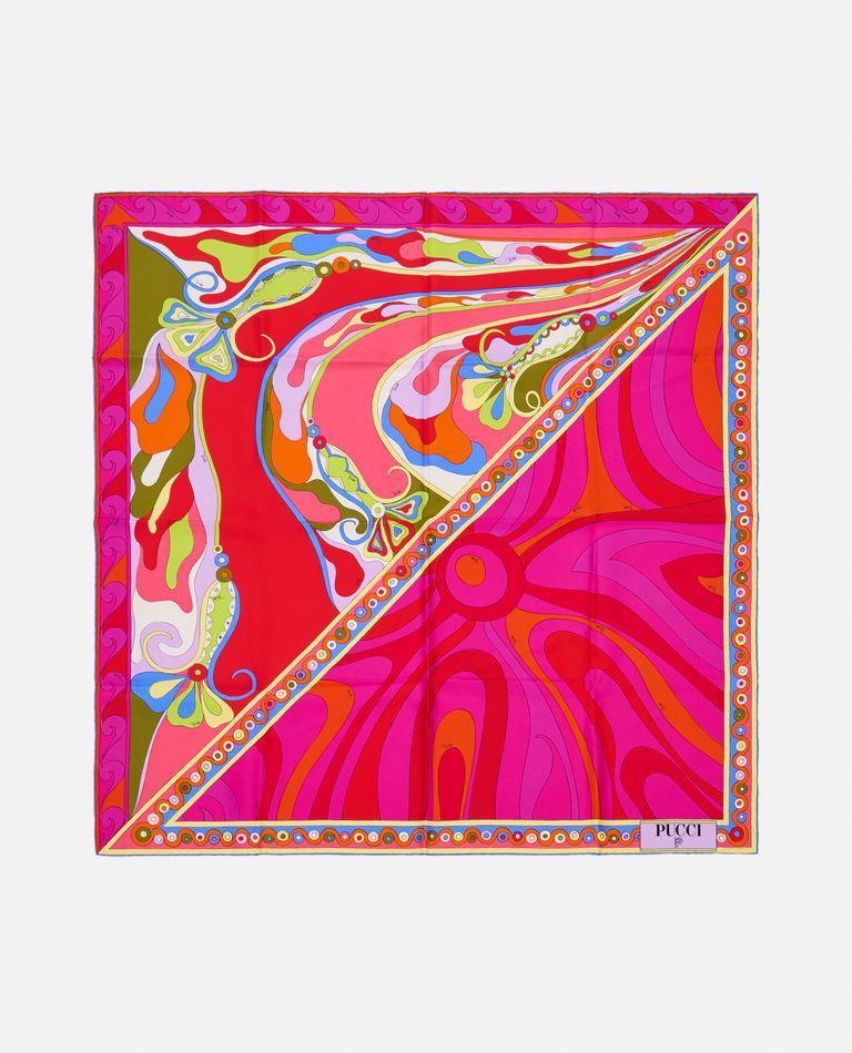 EMILIO PUCCI Silk Twill 90x90 Foulard