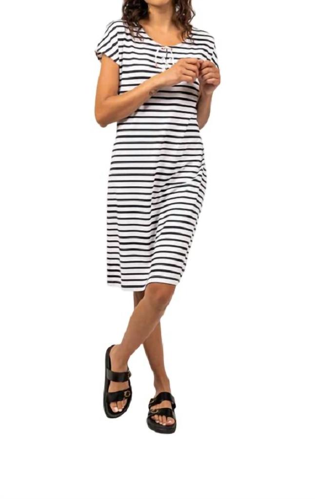 Saint James Saint James - Lanveoc Dress with Drawstrings