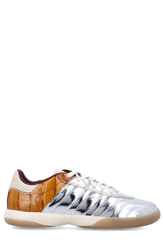 adidas gazelle silver green womens Adidas x Wales Bonner Samba Brown Blue