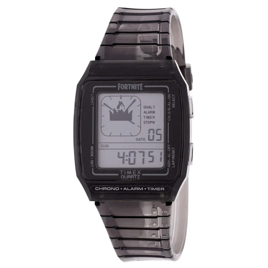 Timex Q Timex LCA x Fortnite Alarm Quartz Digital Unisex Watch TW2W96500 1