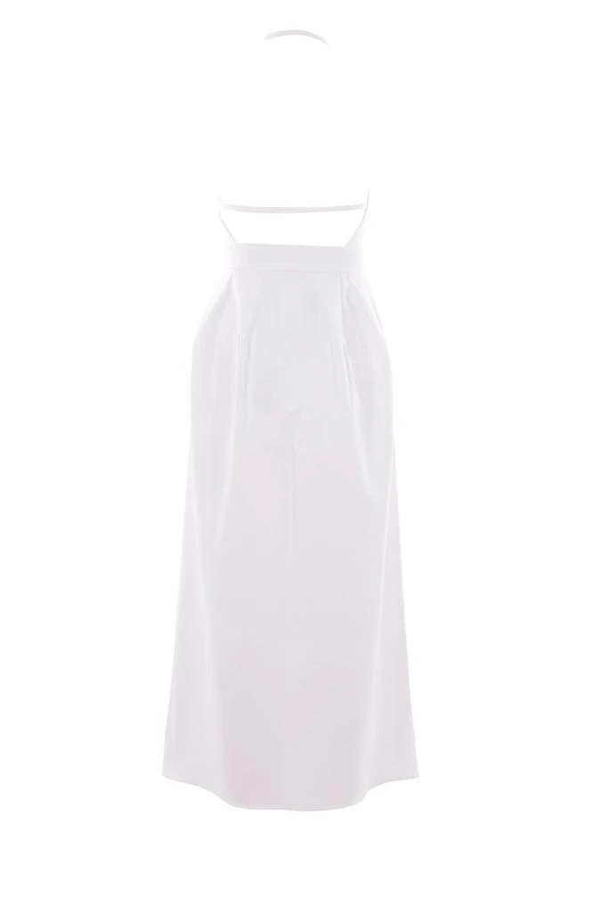 Max Mara Max Mara Ancona V-Neck Belted Sleeveless Dress 2