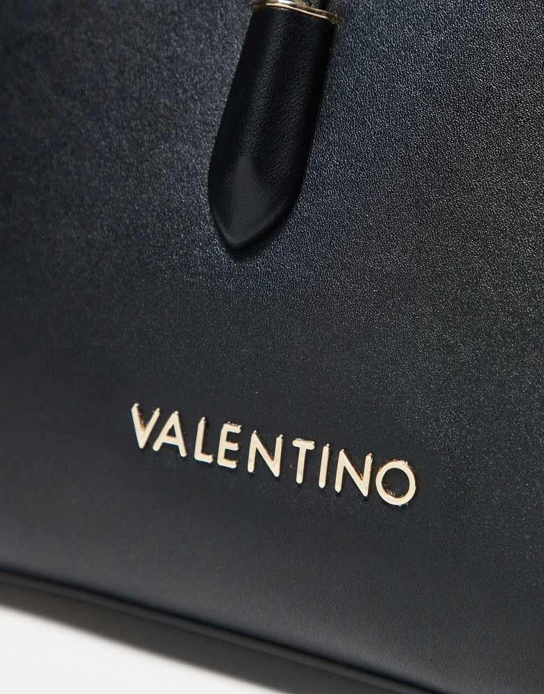 Mario Valentino Valentino jasmin top handle bag with detachable crossbody strap in black 3