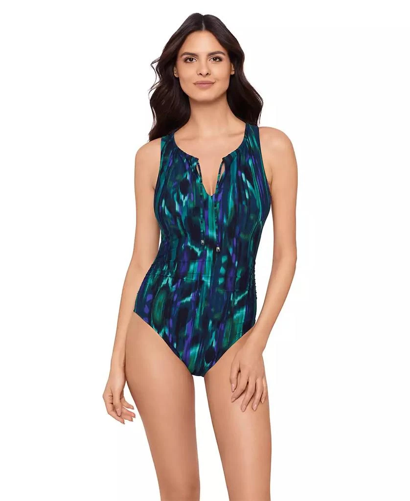 Magicsuit Women's Rainfall Deedee V-Neck One-Piece Swimsuit 2