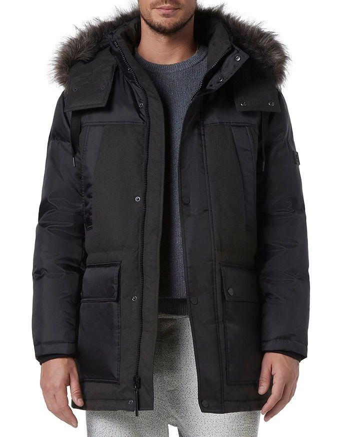 Andrew Marc Tripp Removable Faux Fur Hooded Parka 1
