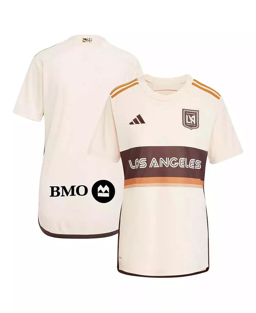 Adidas Women's Tan LAFC 2024 Archive Replica Jersey 1
