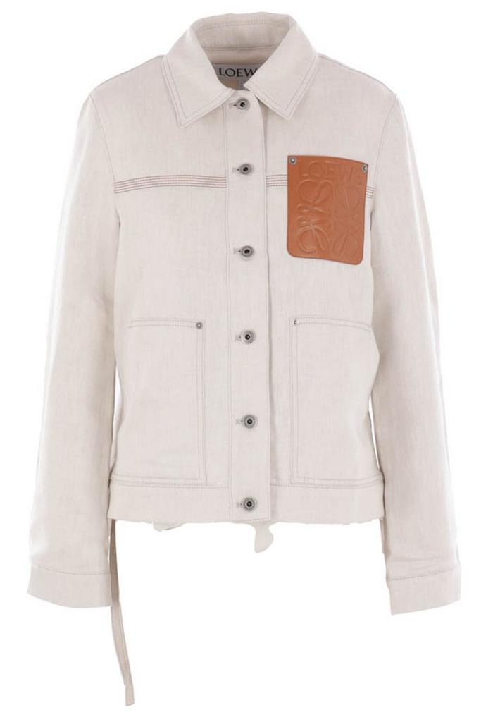 Loewe Écru cotton and linen jacket - Jackets - Compare