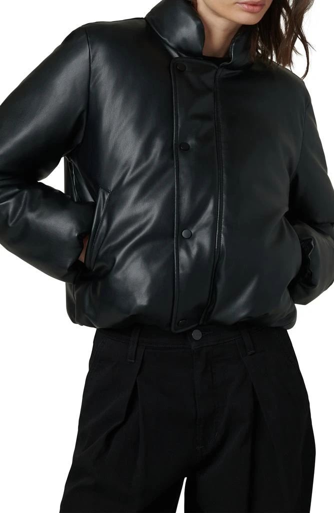 Joe
s The Kiki Faux Leather Bomber Jacket