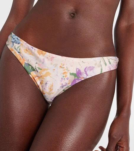 Zimmermann Halliday Skinny floral bikini bottoms 4
