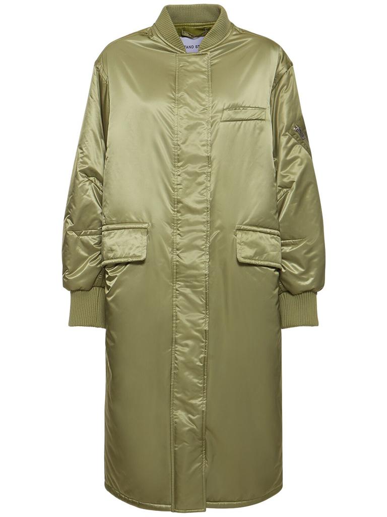 STAND STUDIO Abbie Nylon Long Coat