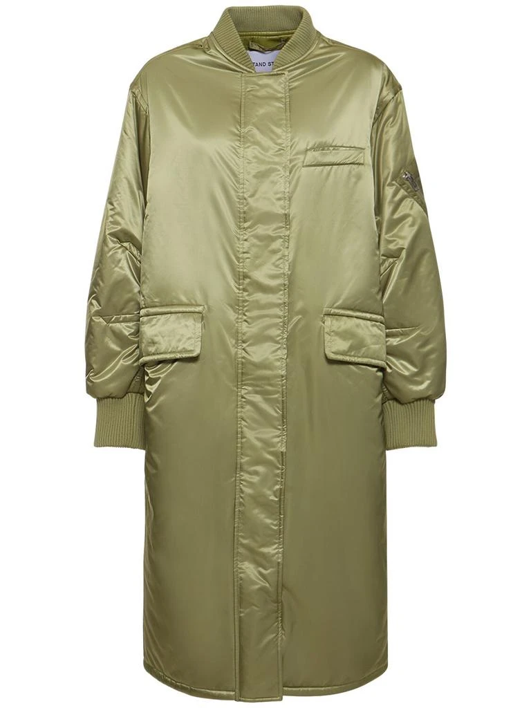 STAND STUDIO Abbie Nylon Long Coat 1