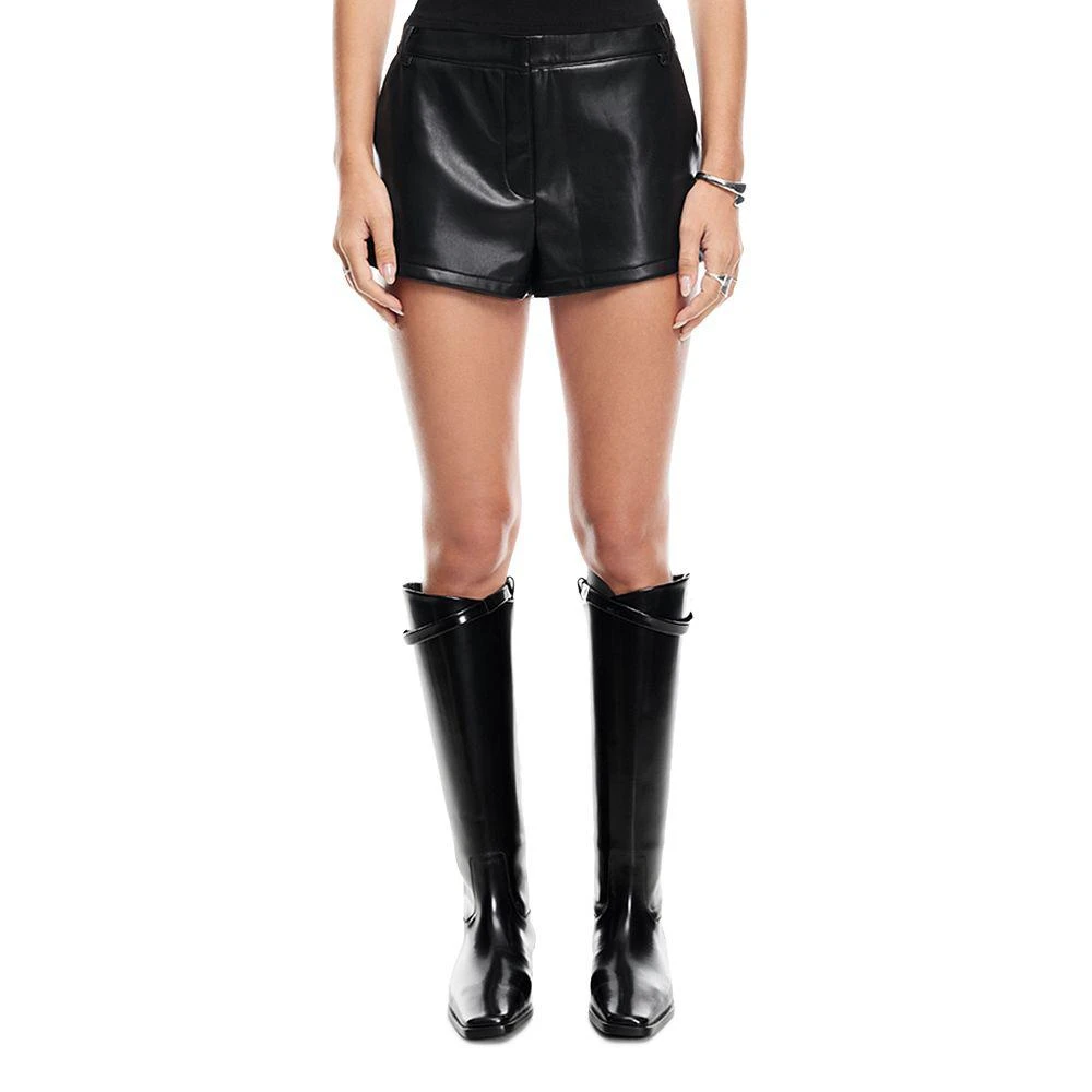 Lioness Leo Faux Leather Shorts 1
