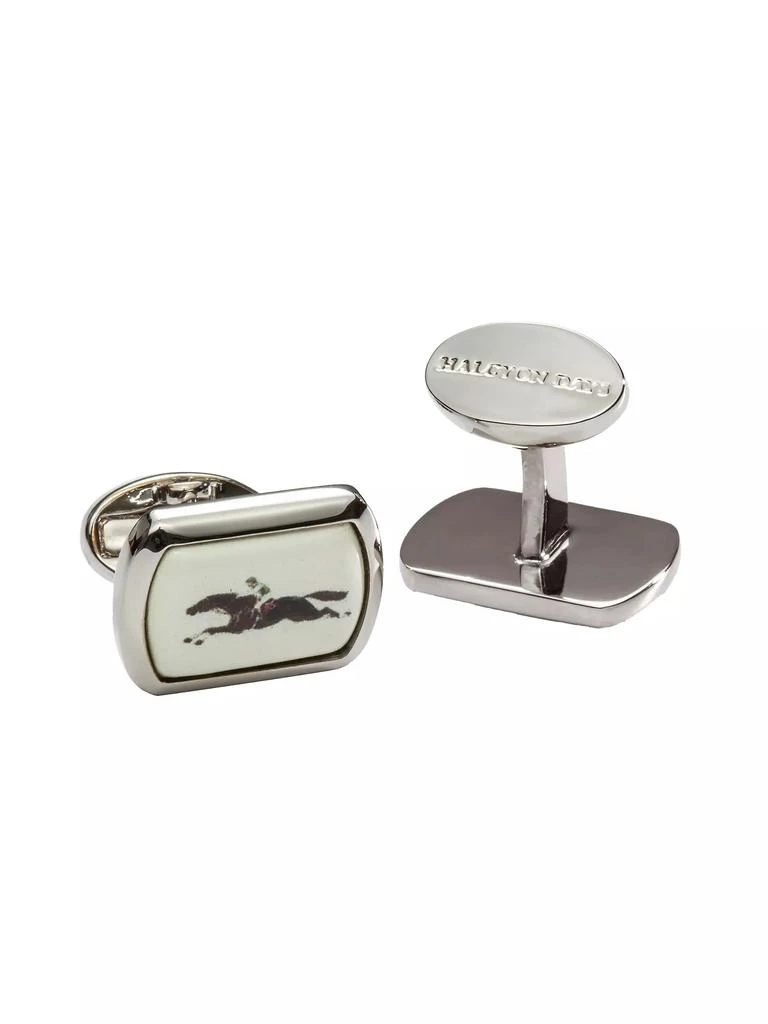 Halcyon Days Race Horse Cufflinks 2