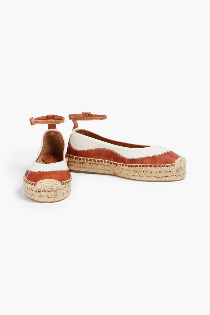 Zimmermann Canvas and leather espadrilles