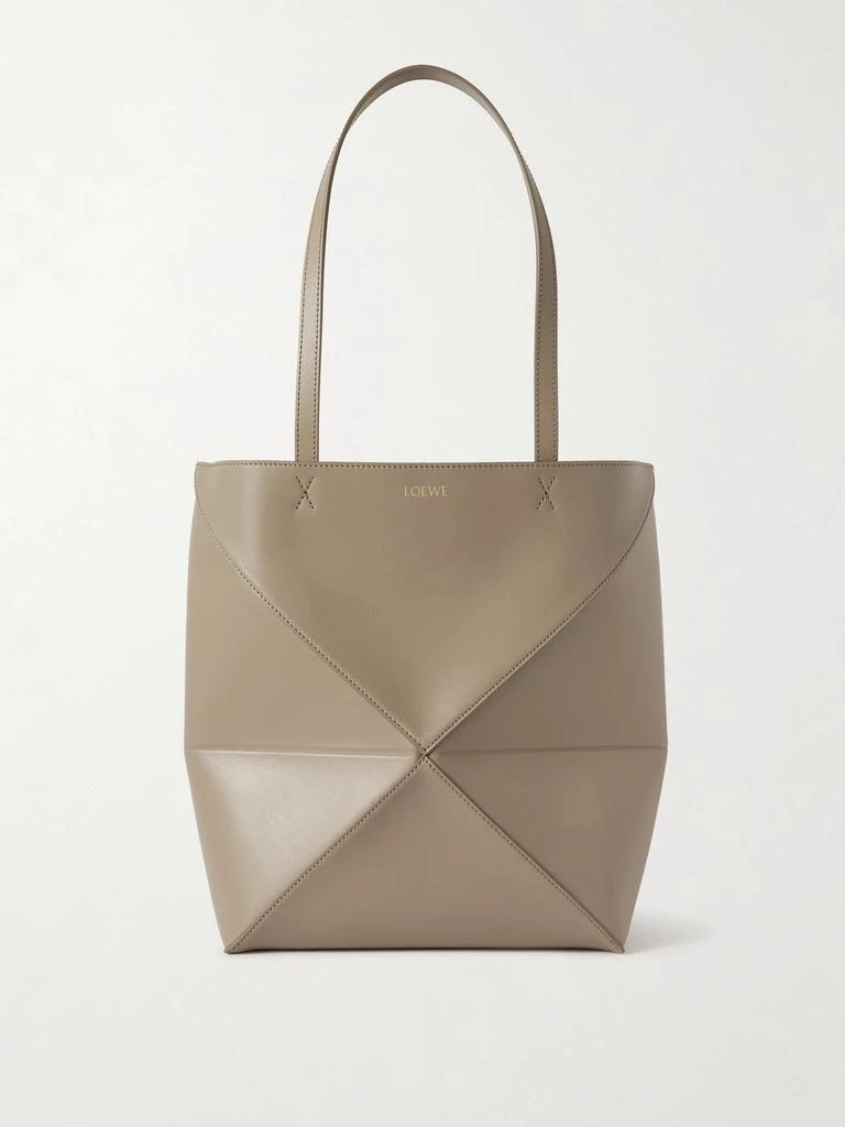 Loewe Puzzle Fold 多种背法皮革中号手提包 1