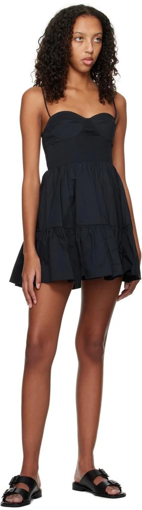Staud Black Landry Minidress 4
