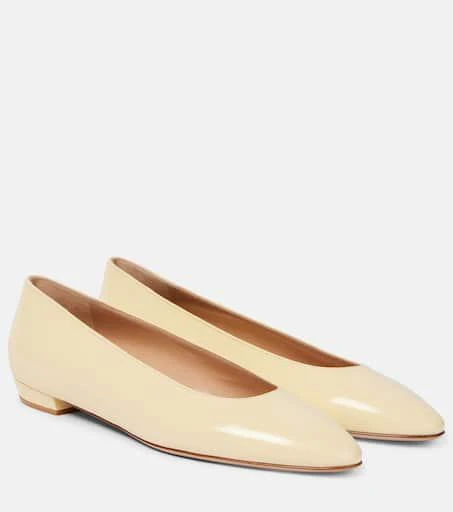 Gianvito Rossi Amelia 15 leather ballet flats 1