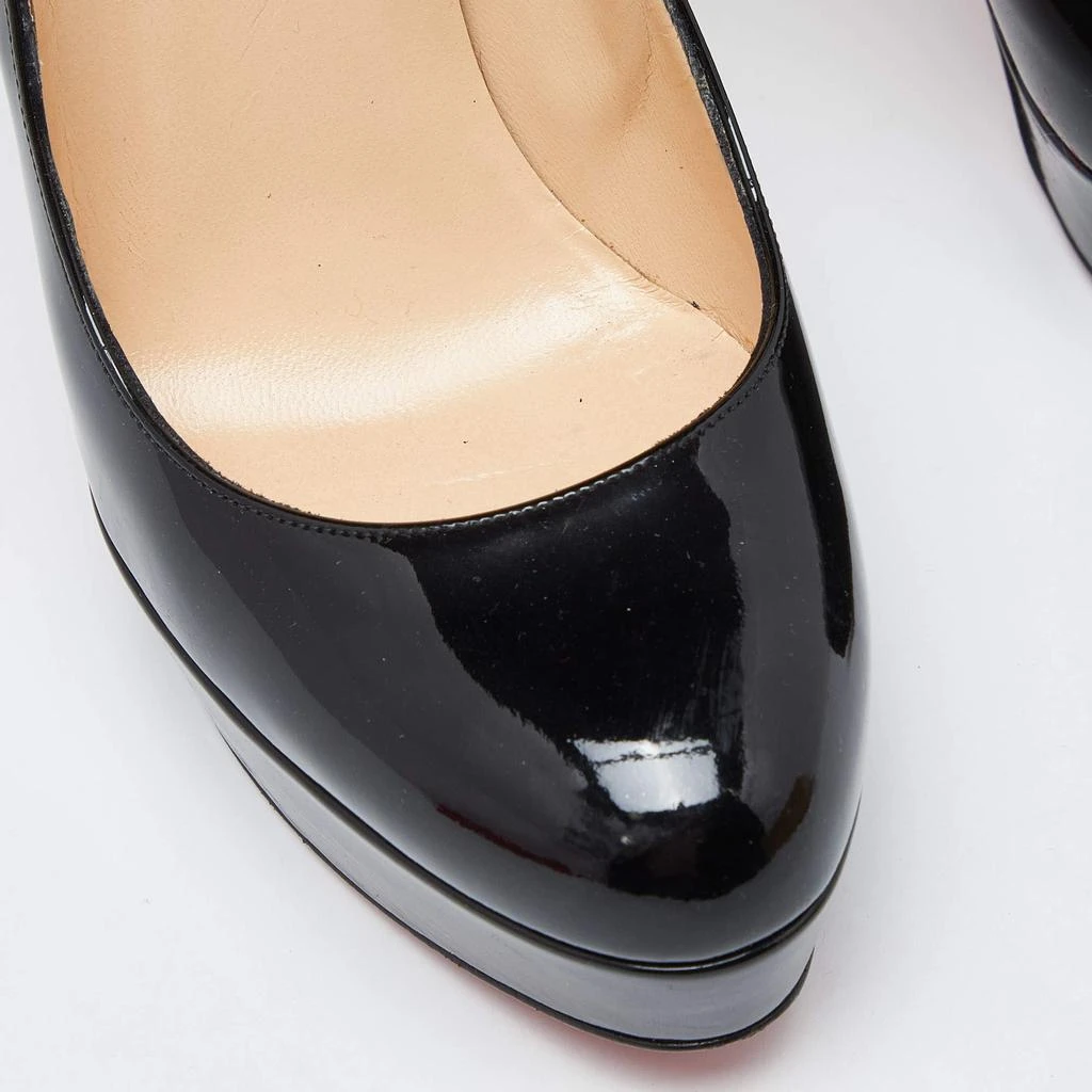 Christian Louboutin Christian Louboutin Black Patent Leather Bianca Pumps Size 37.5 7