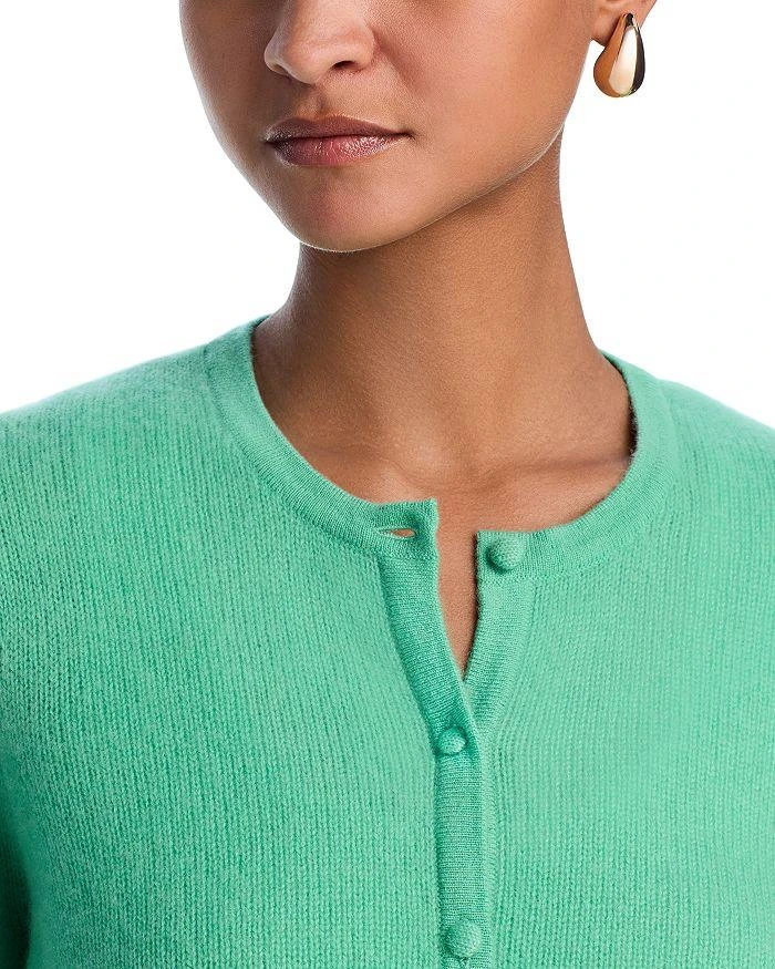 C by Bloomingdale's Cashmere Crewneck Cardigan Sweater - Exclusive 4