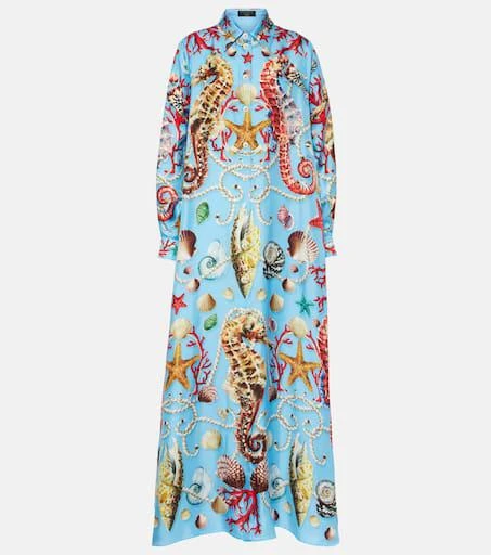 Dolce & Gabbana Capri printed silk kaftan 1