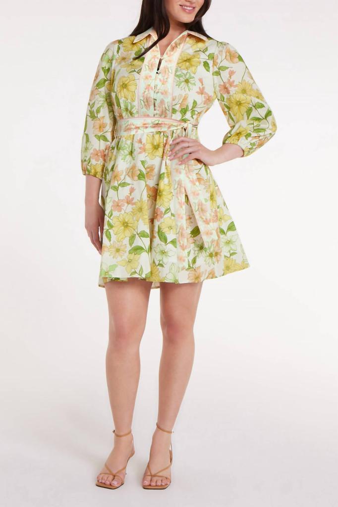 【HOBBS LONDON】Elina Dress フローラルドレス 英国発【Hobbs London】Elina フローラルドレス