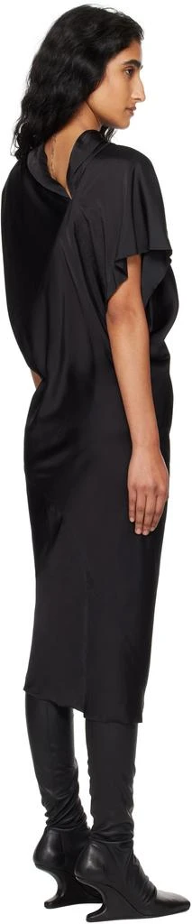 Rick Owens Black Concordians Seb Midi Dress 3