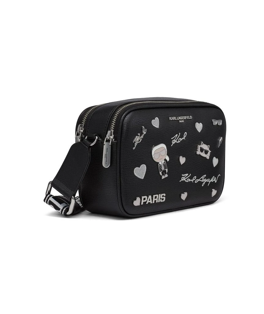 Karl Lagerfeld Paris MAYBELLE CROSSBODY WITH PINS 2