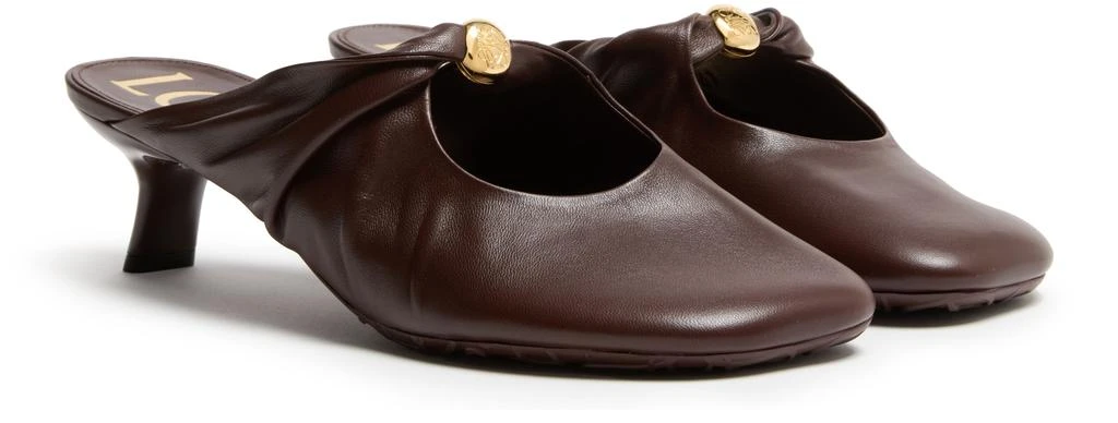 Loewe Pebble mules in soft nappa lambskin 3