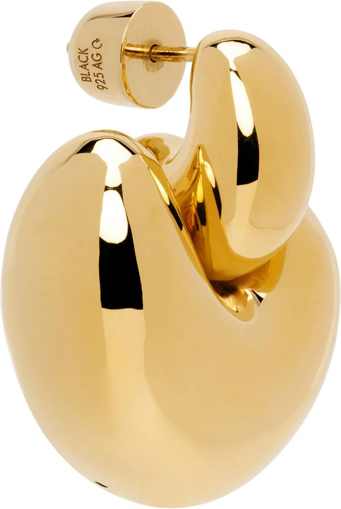 Maria Black Gold Tryvann Single Earring 2