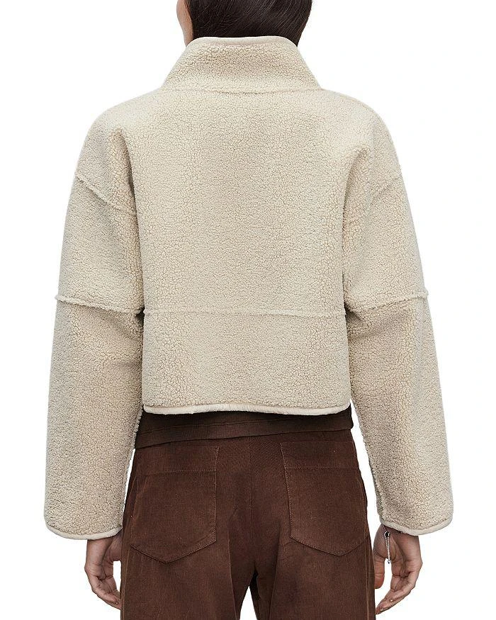 Velvet by Graham & Spencer Kelly Reversible Faux Shearling Cropped Jacket 3
