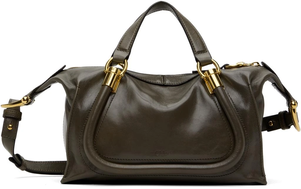 Chloé Taupe Small Paraty 24 Bag 1